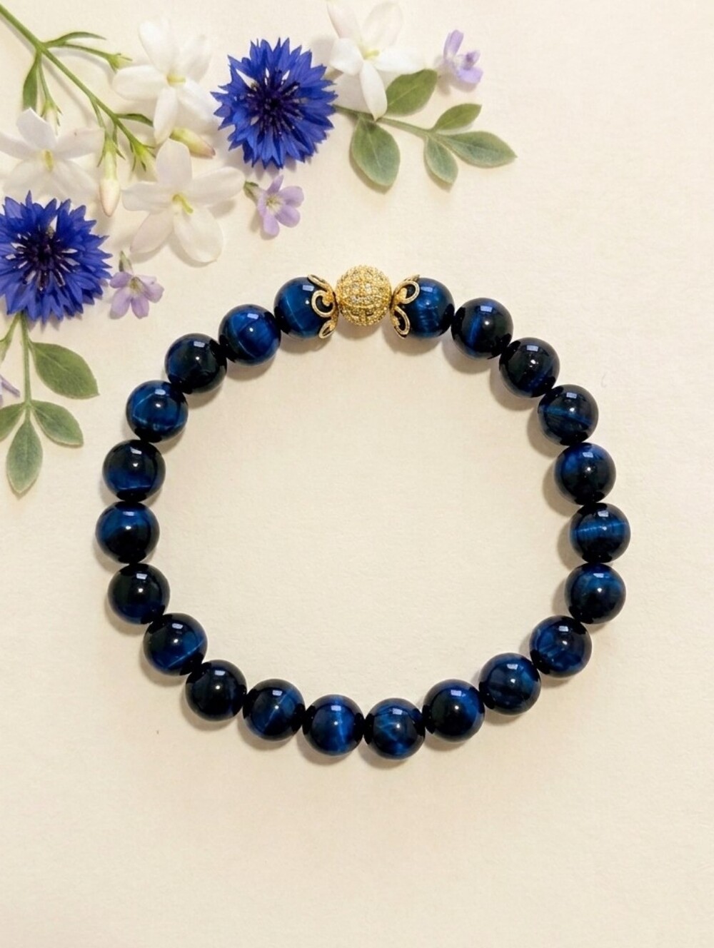 Blue Tiger's Eye Bracelet